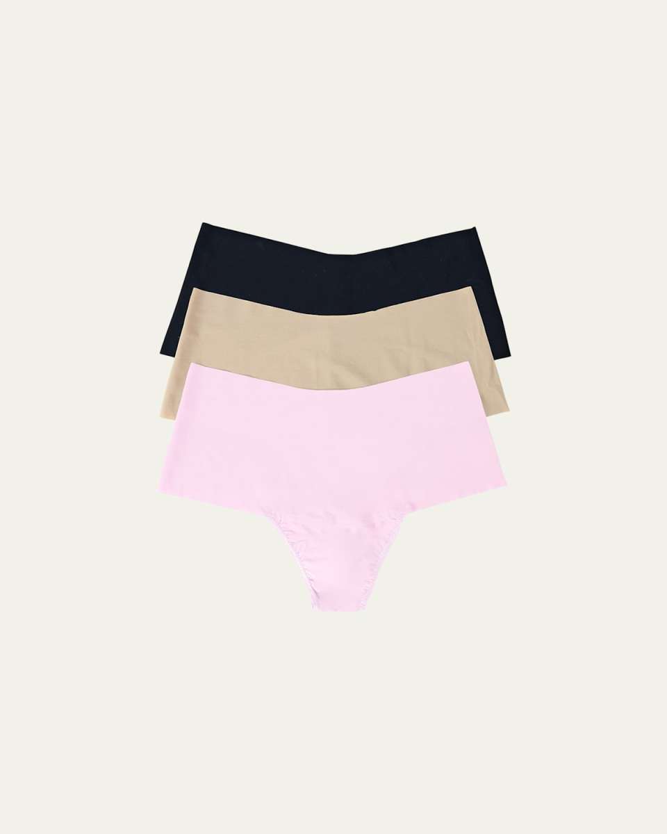 Breathe Hi-Rise Thongs 3-Pack